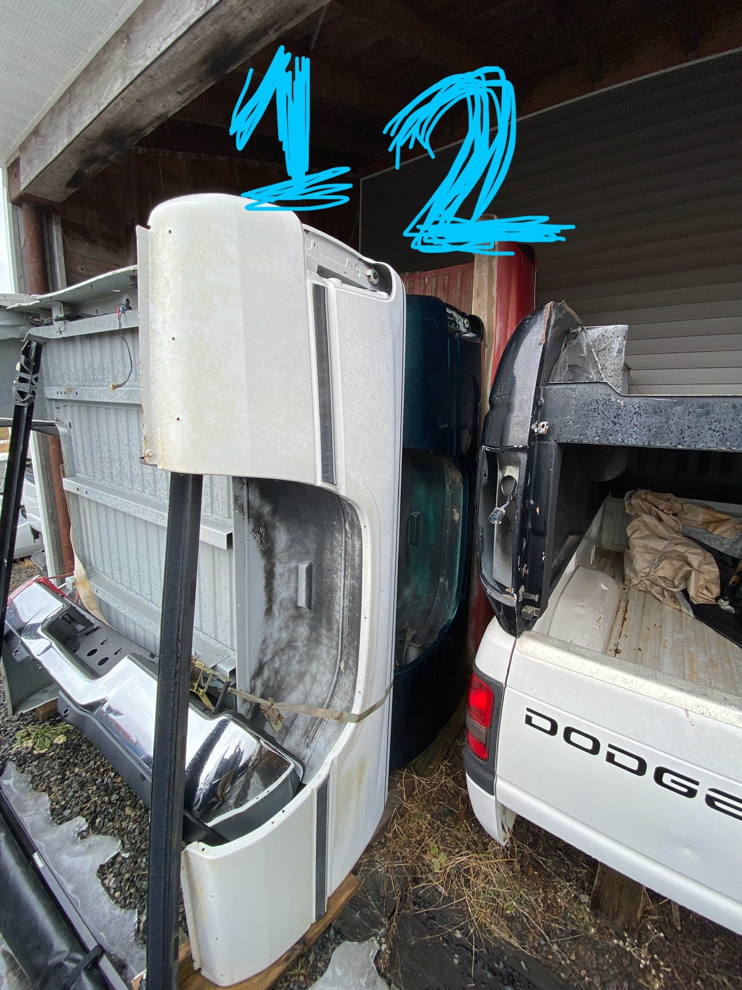 1994-2001 Dodge Ram 1500/2500/3500 8ft Truck Box