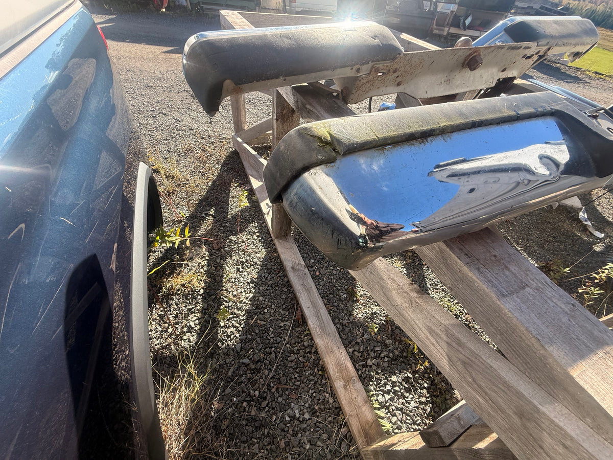 1983-1992 Ford Ranger OEM Chrome Rear Bumper