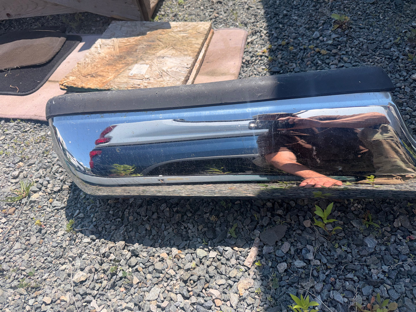 1994-2002 Dodge RAM 1500 2500 3500 OEM Rear Chrome Bumper
