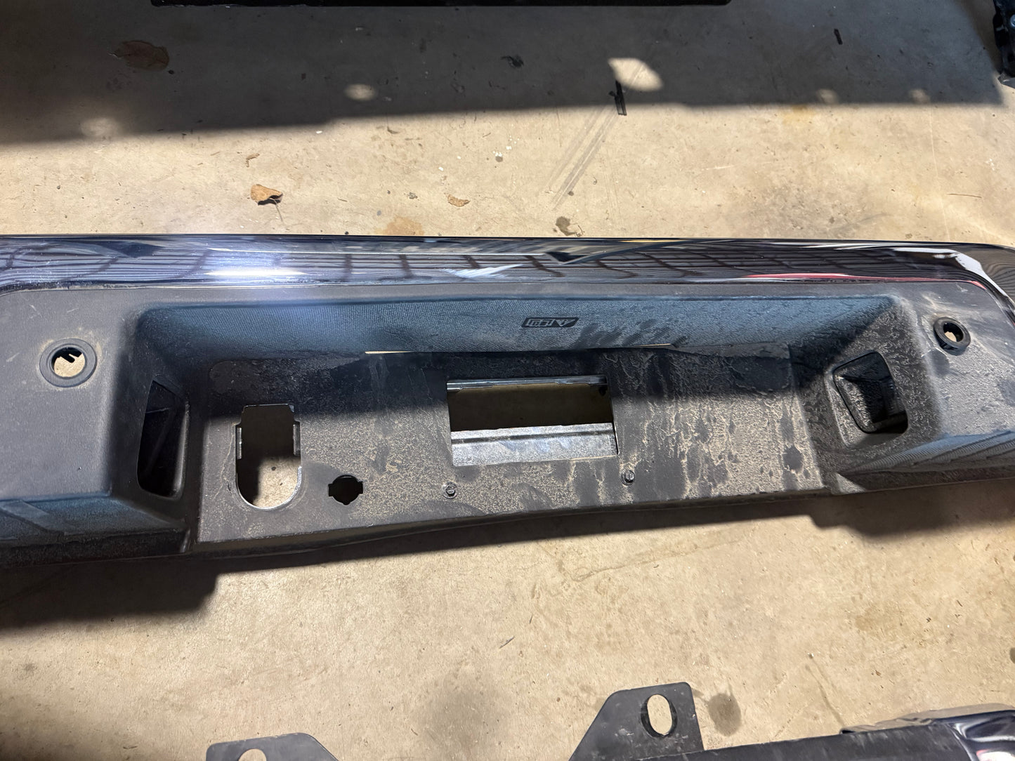 2024-2025 Ford F-150 Chrome Rear Bumper