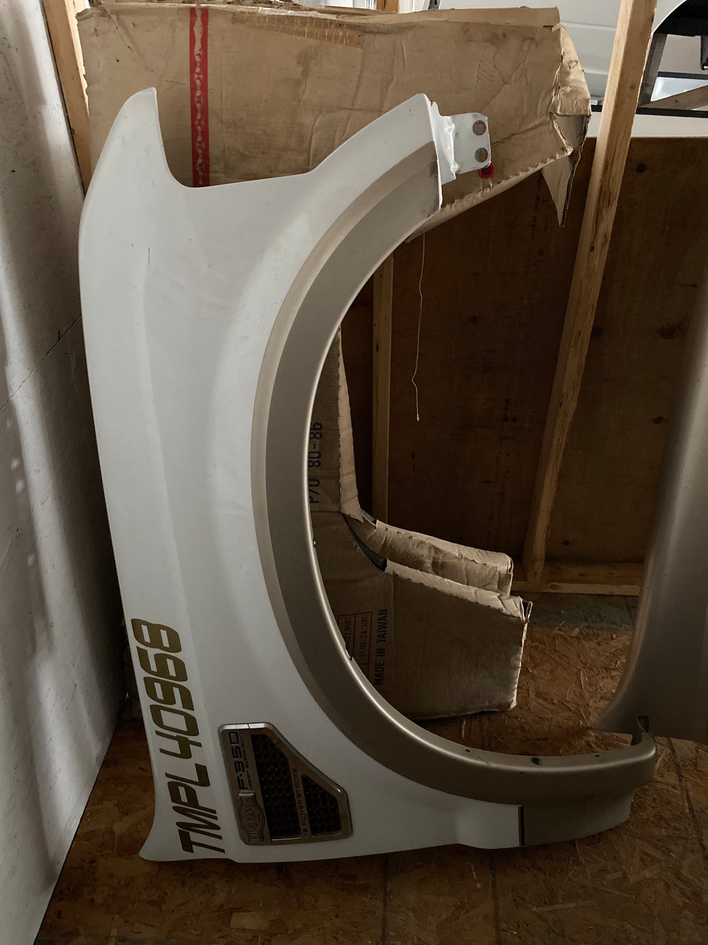 2008-2010 Ford Super Duty Passenger Side Fender