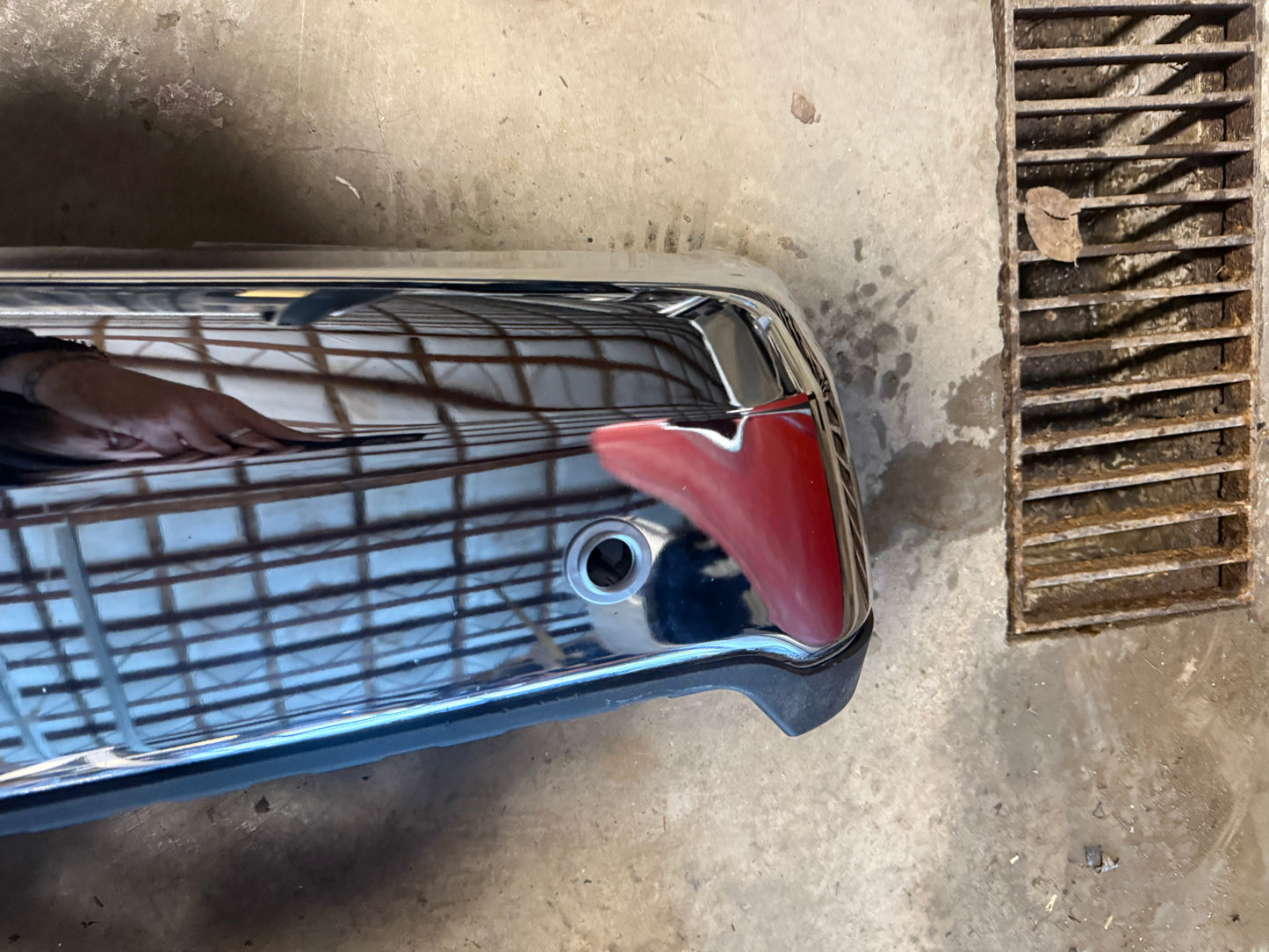 2024-2025 Ford F-150 Chrome Rear Bumper