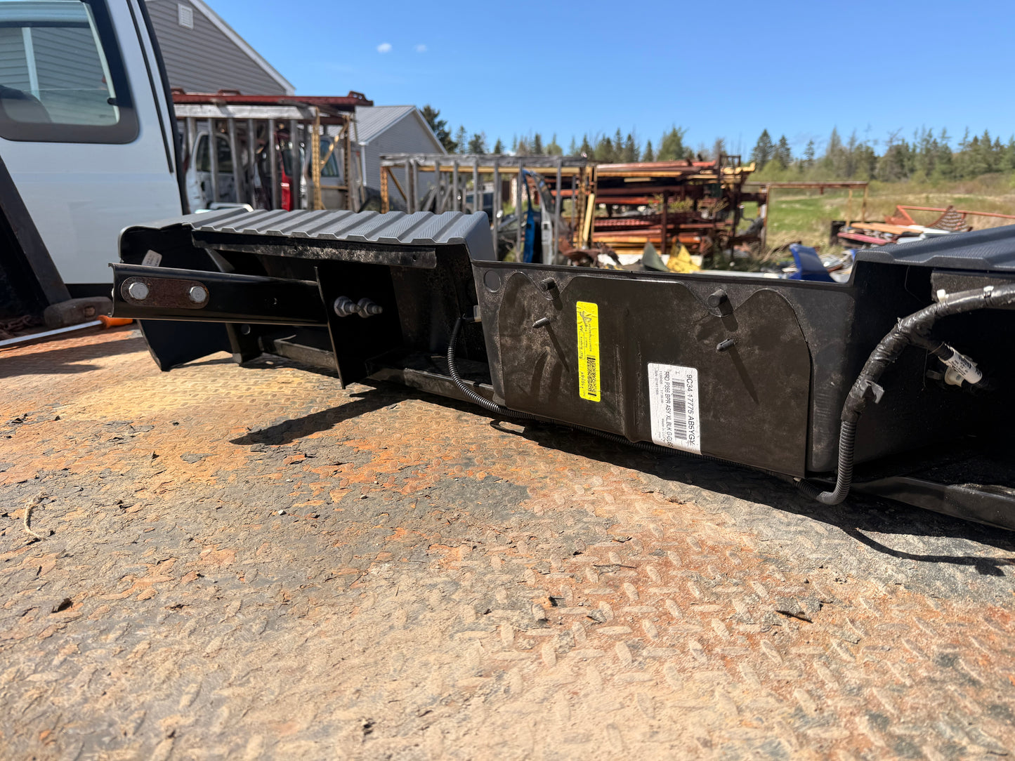 2008-2016 Ford Super Duty F-250/F-350 Painted Rear Bumper