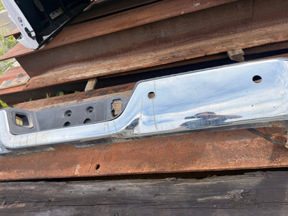 2009-2018 Dodge Ram 1500 2500 3500 OEM Chrome Rear Bumper With Sensor Holes