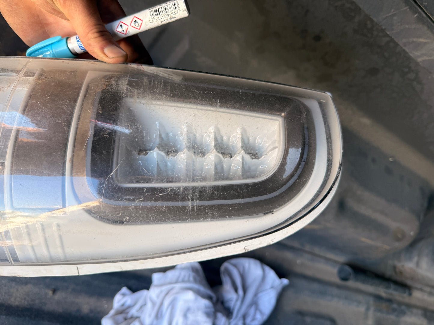 2008–2016 Ford F-250 F-350 F-450 King Ranch Color Matched Tail Light Set
