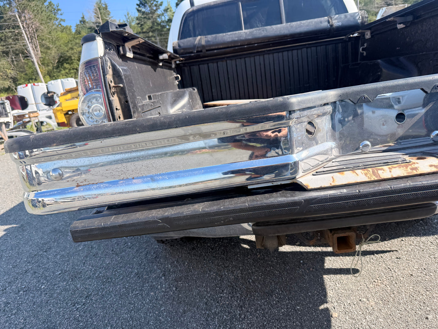1987-1997 Ford F-150 F-250 F-350 OEM Chrome Rear Bumper