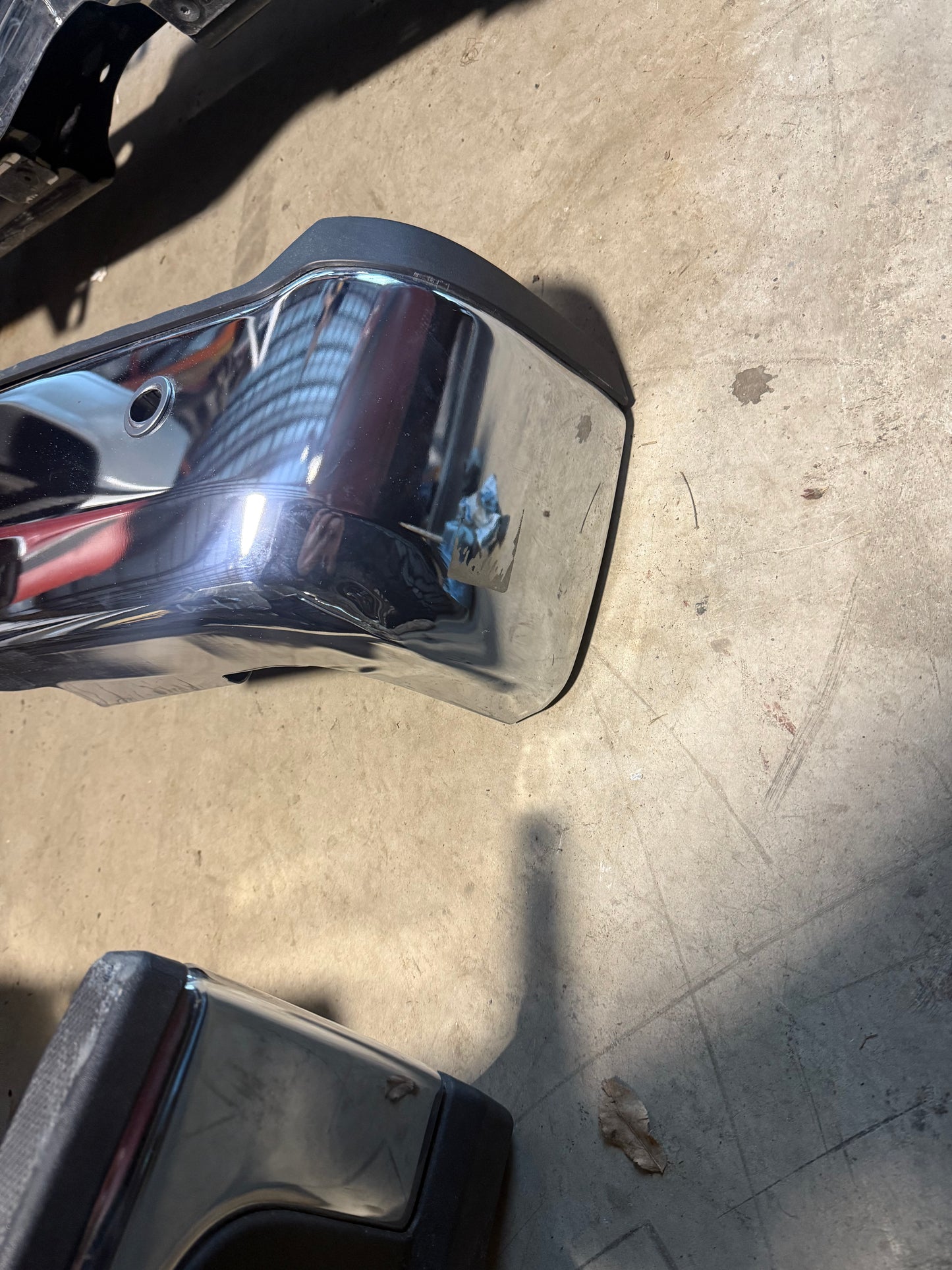 2024-2025 Ford F-150 Chrome Rear Bumper