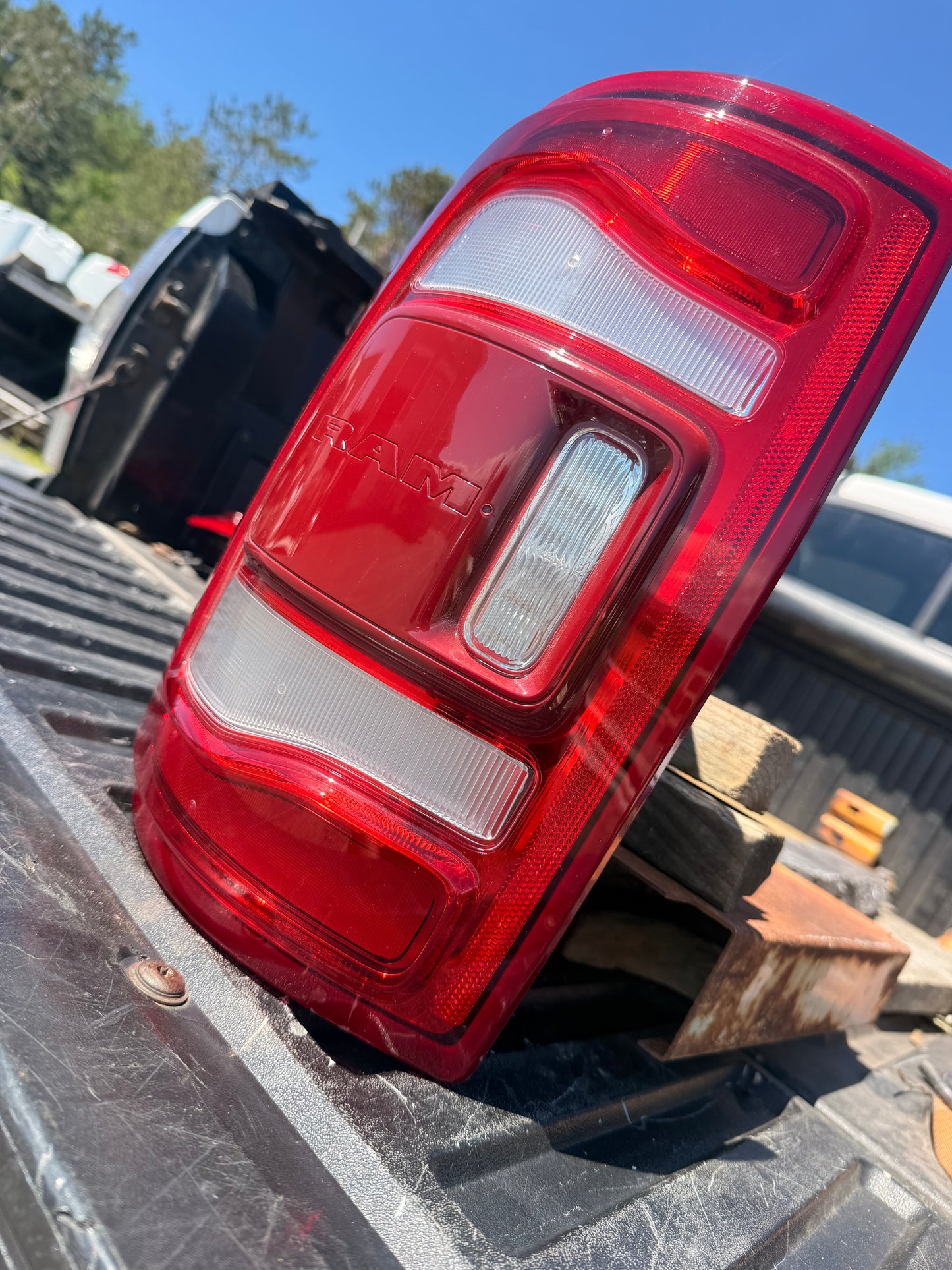 2019–2026 Ram 1500 OEM LED Driver Side Tail Light with Blind Spot Monitoring