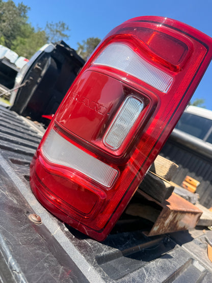 2019–2026 Ram 1500 OEM LED Driver Side Tail Light with Blind Spot Monitoring