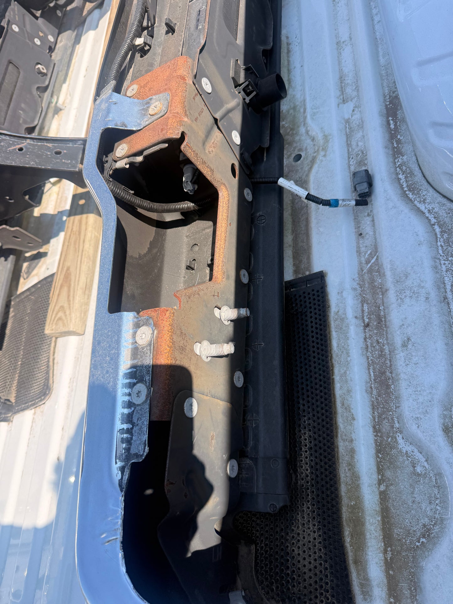 2017-2022 Ford F-250 F-350 F-450 OEM Rear Chrome Bumper