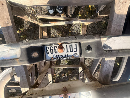 1983-1992 Ford Ranger OEM Chrome Rear Bumper