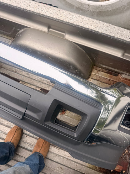 2015-2019 GMC Sierra 2500HD 3500HD OEM Chrome Front Bumper