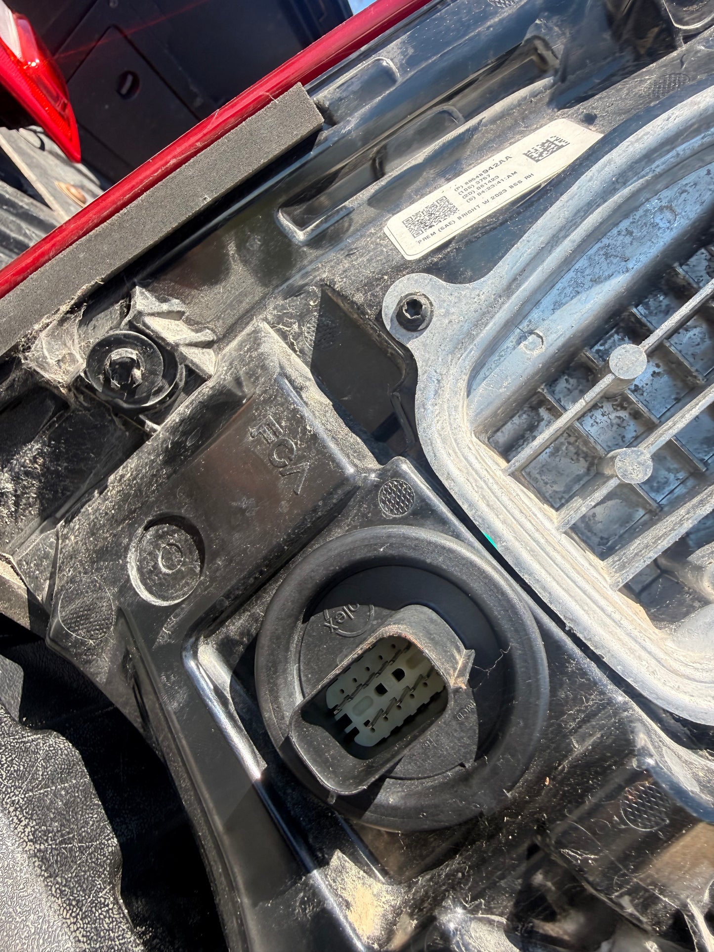 2019–2026 Ram 1500 OEM LED Passenger Side Tail Light with Blind Spot Monitoring