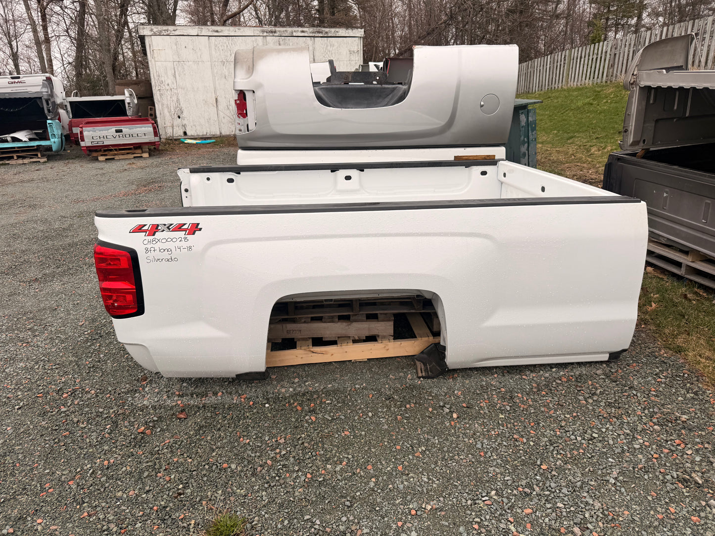 2014–2019 Chevrolet Silverado 1500 2500 3500 8ft Long Bed Truck Box