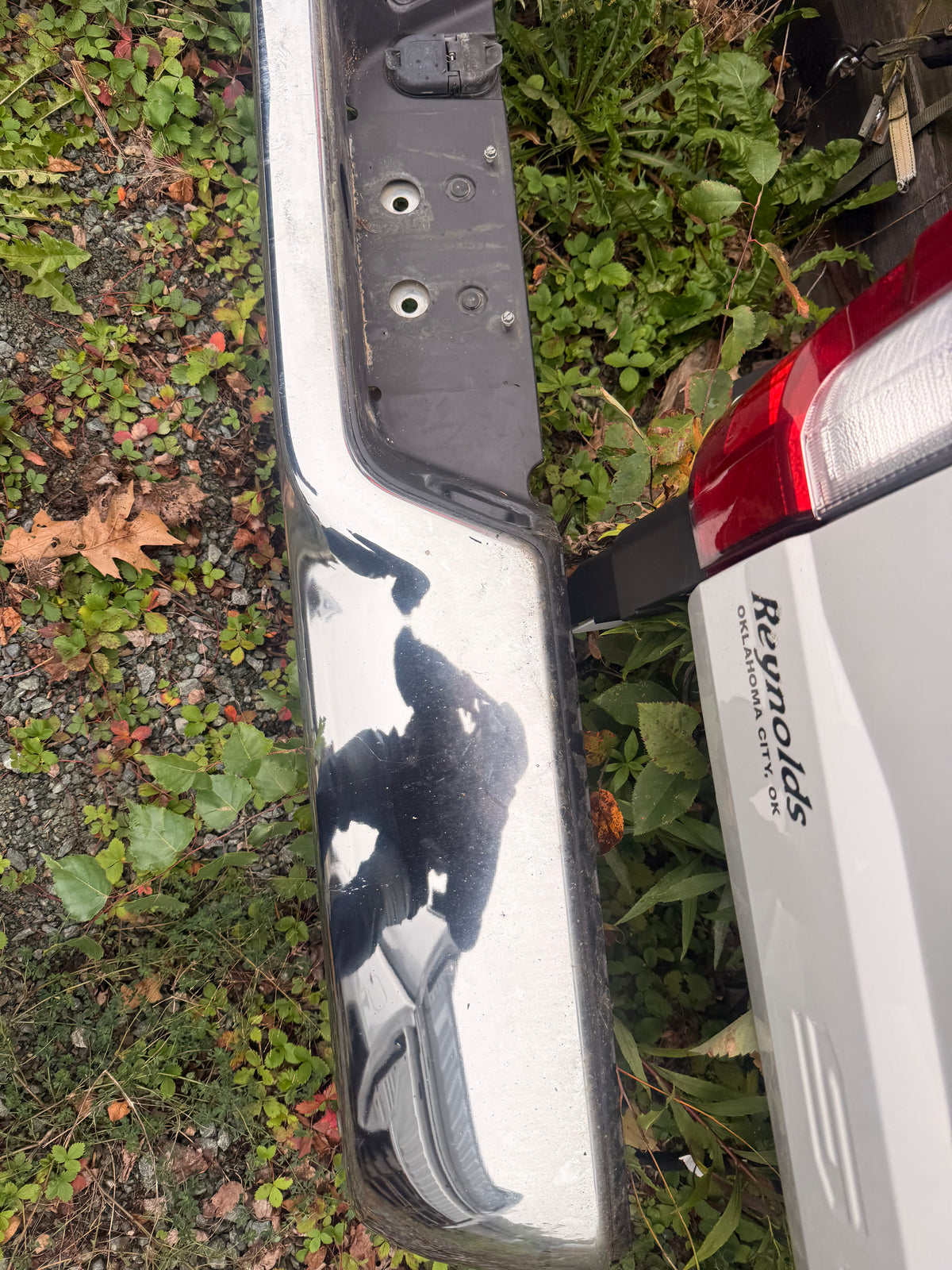 2009-2018 Dodge RAM 1500 2500 3500 OEM Chrome Rear Bumper