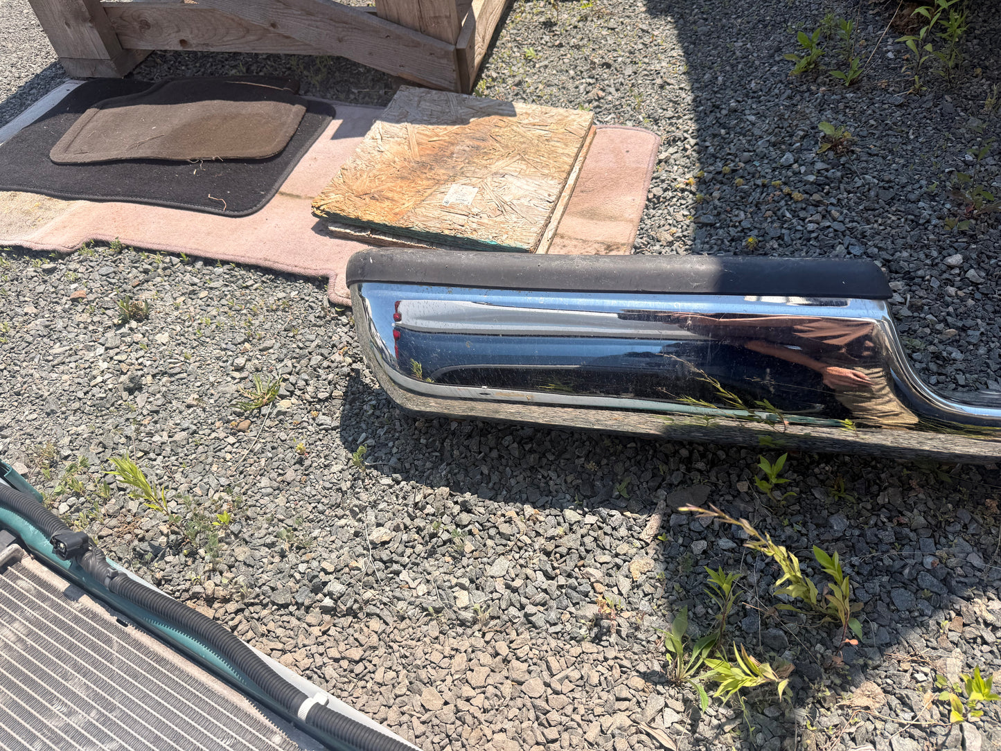 1994-2002 Dodge RAM 1500 2500 3500 OEM Rear Chrome Bumper