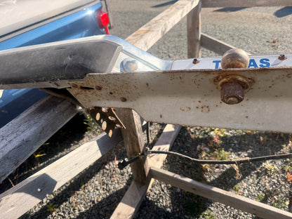 1983-1992 Ford Ranger OEM Chrome Rear Bumper