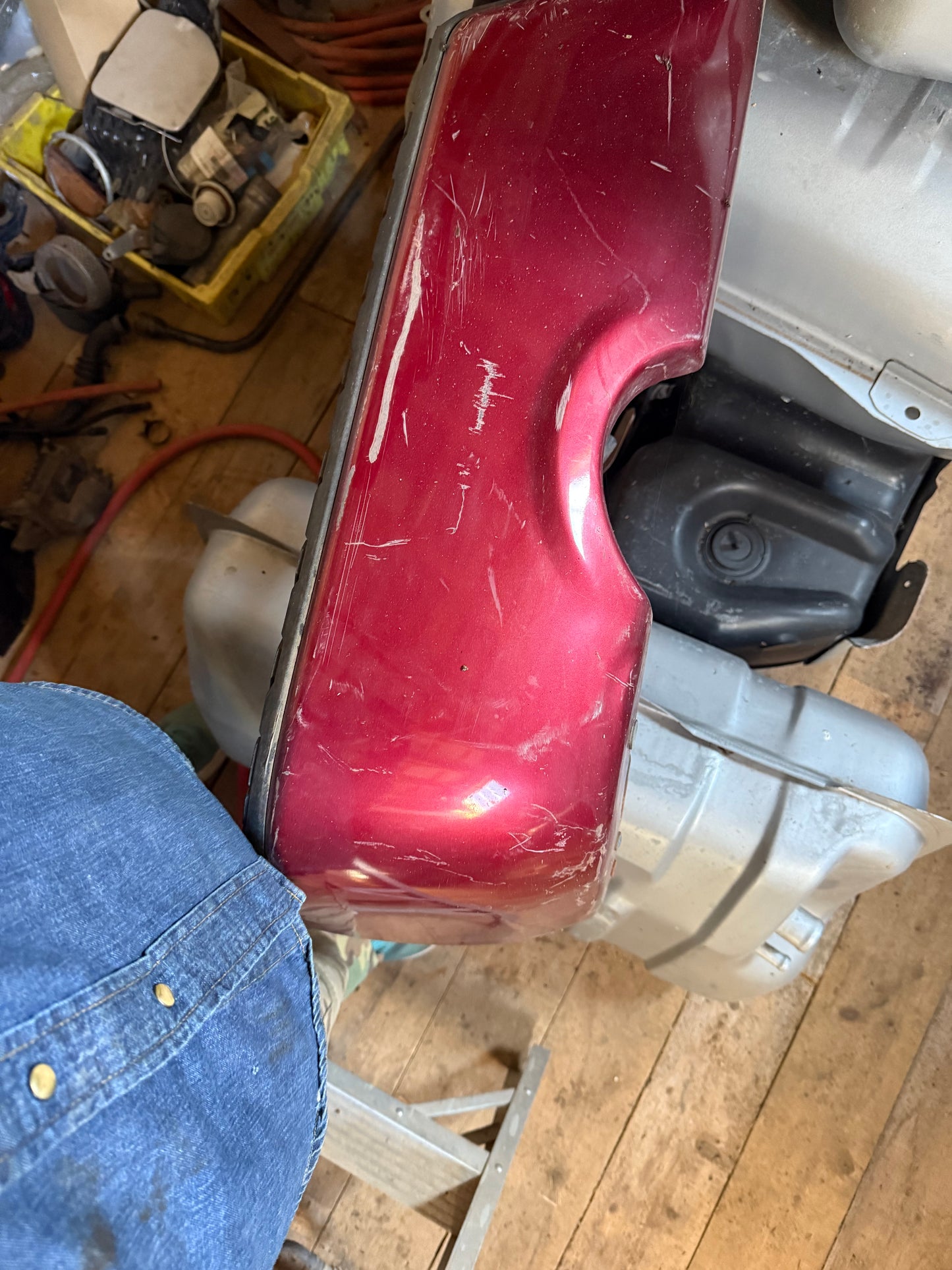 2009-2018 Dodge Ram 1500/2500/3500 Painted Rear Bumper