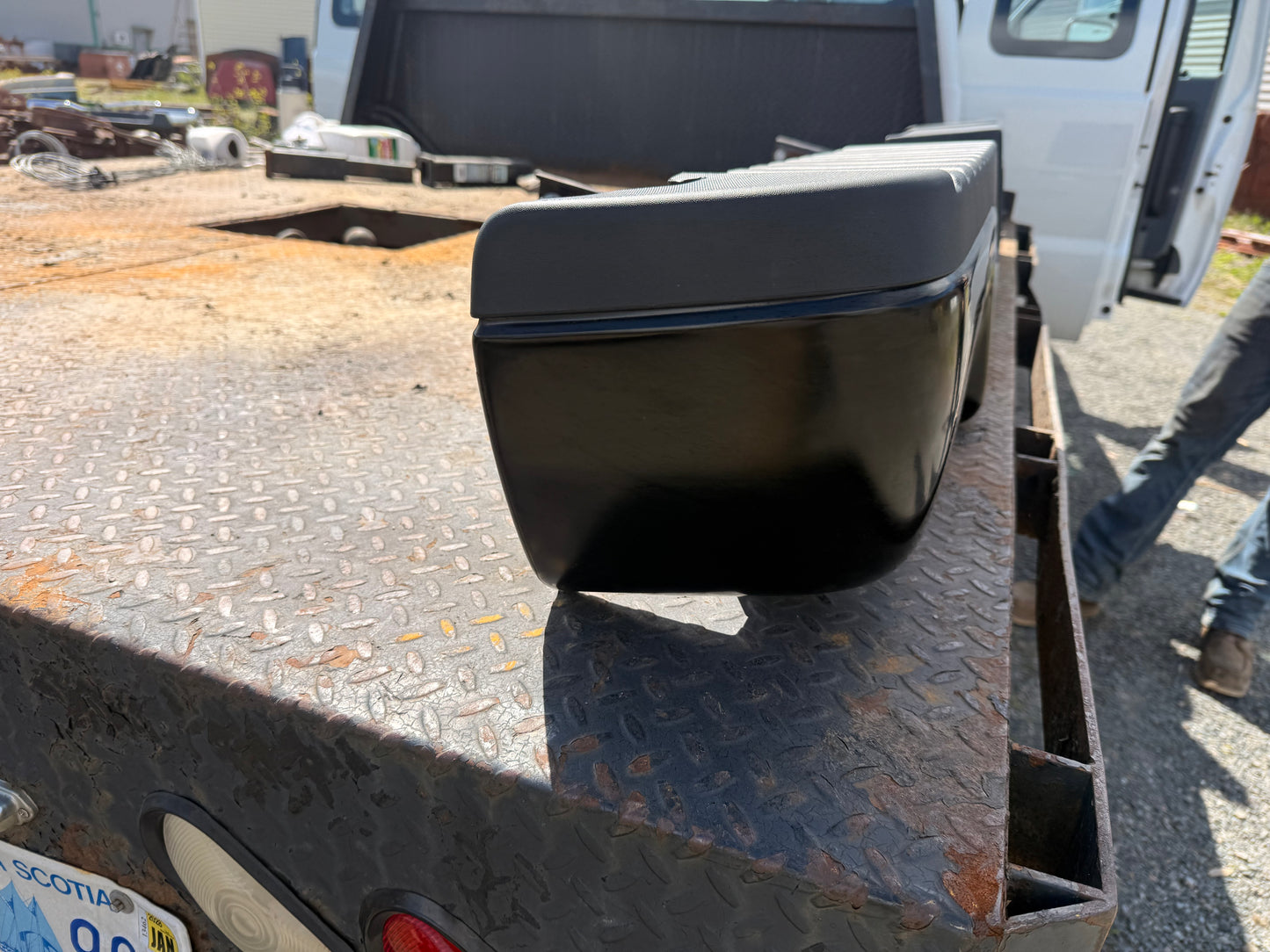 2008-2016 Ford Super Duty F-250/F-350 Painted Rear Bumper