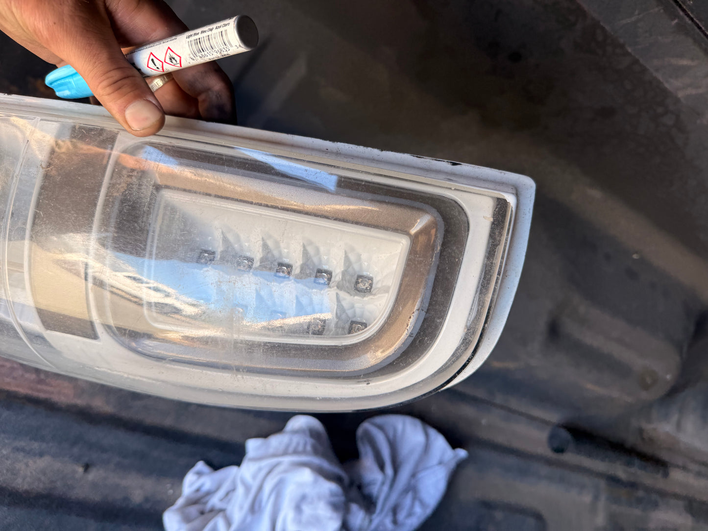 2008–2016 Ford F-250 F-350 F-450 King Ranch Color Matched Tail Light Set
