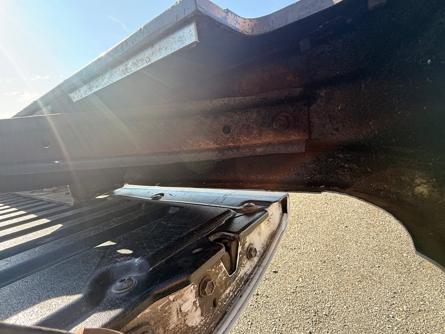 1987-1997 Ford F-150 F-250 F-350 OEM Chrome Rear Bumper