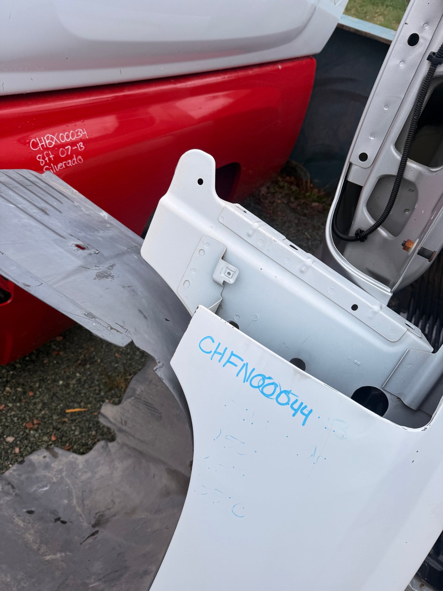 2007-2013 Chevrolet Silverado 1500 2500 3500 Driver Side Fender