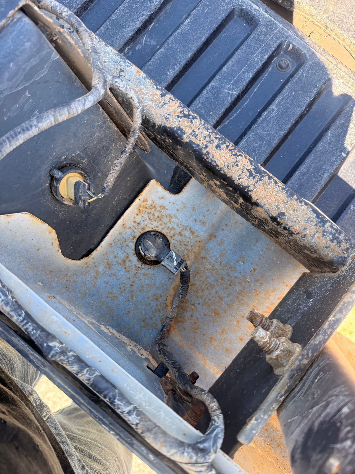 2008-2016 Ford F-250 F-350 OEM Rear Painted Bumper With Sensors
