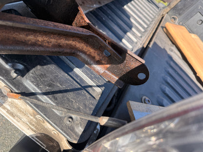 1987-1997 Ford F-150 F-250 F-350 OEM Chrome Rear Bumper