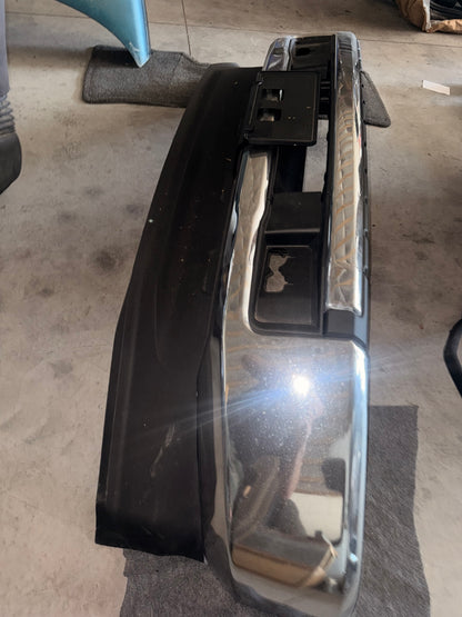 2017-2019 Ford F-250 F-350 F-450 OEM Chrome Front Bumper | No Fog Lights