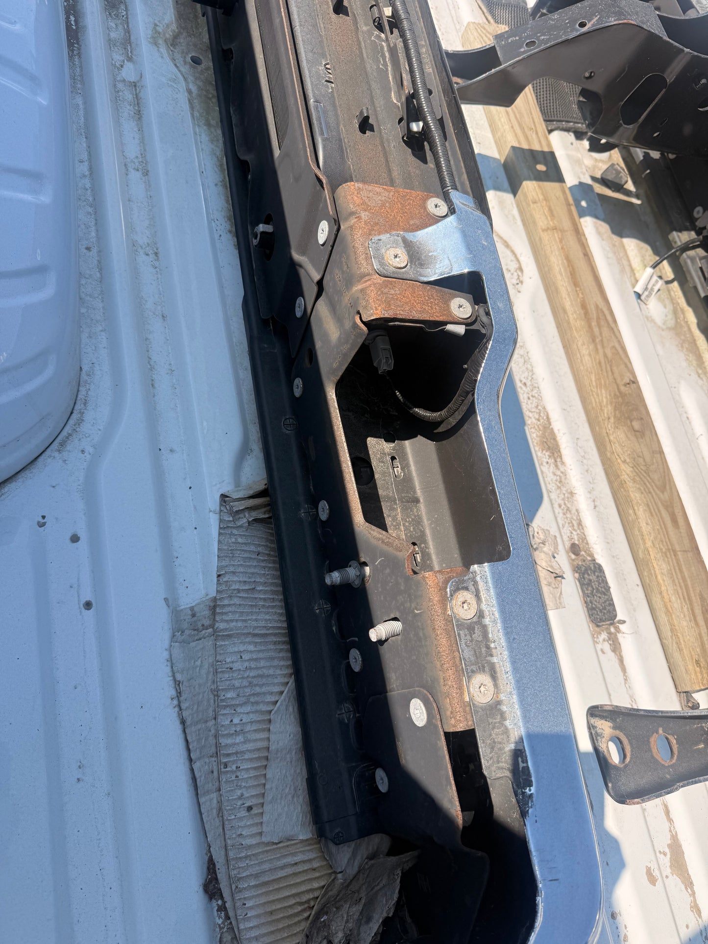 2017-2022 Ford F-250 F-350 F-450 OEM Rear Chrome Bumper