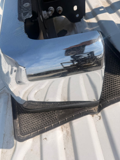 2017-2022 Ford F-250 F-350 F-450 Rear OEM Rear Chrome Bumper