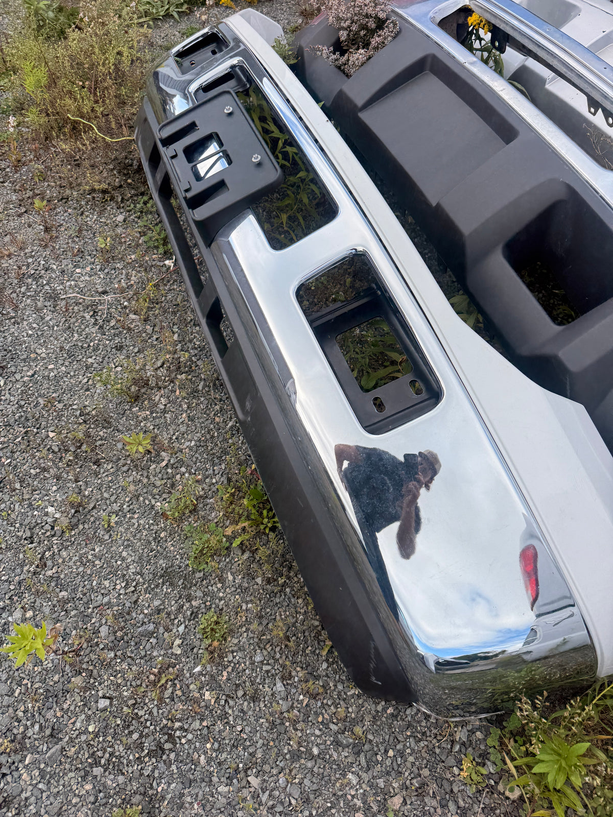 2005-2007 Ford F-250 F-350 F-450 OEM Chrome Front Bumper