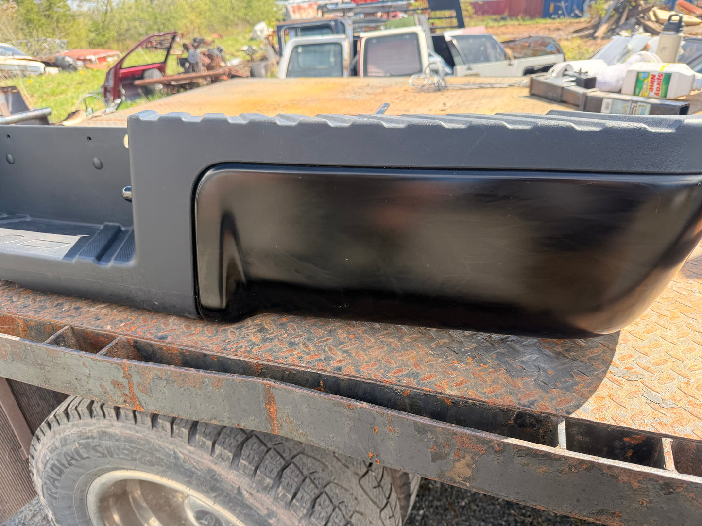 2008-2016 Ford Super Duty F-250/F-350 Painted Rear Bumper