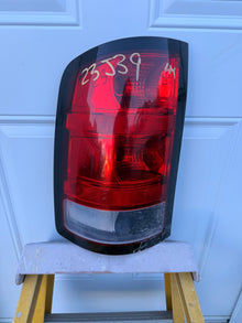 2007–2013 GMC Sierra 1500 2500 3500 Driver Side Tail Light