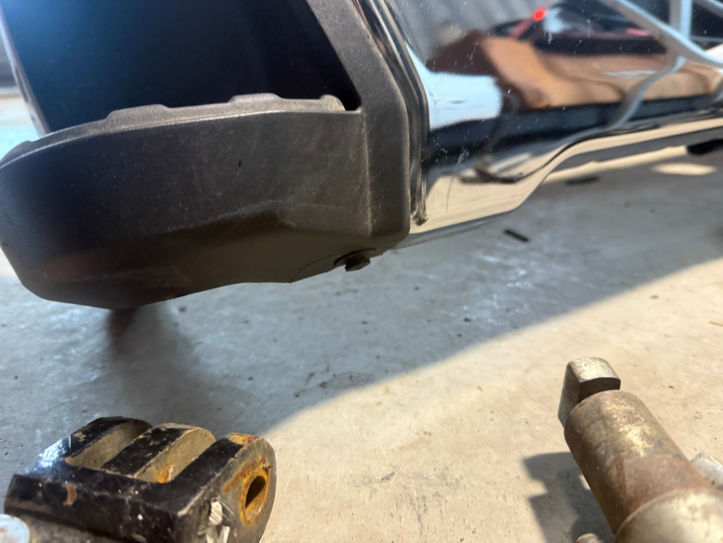 2023-2025 Ford F-250/F-350 Rear Chrome Bumper