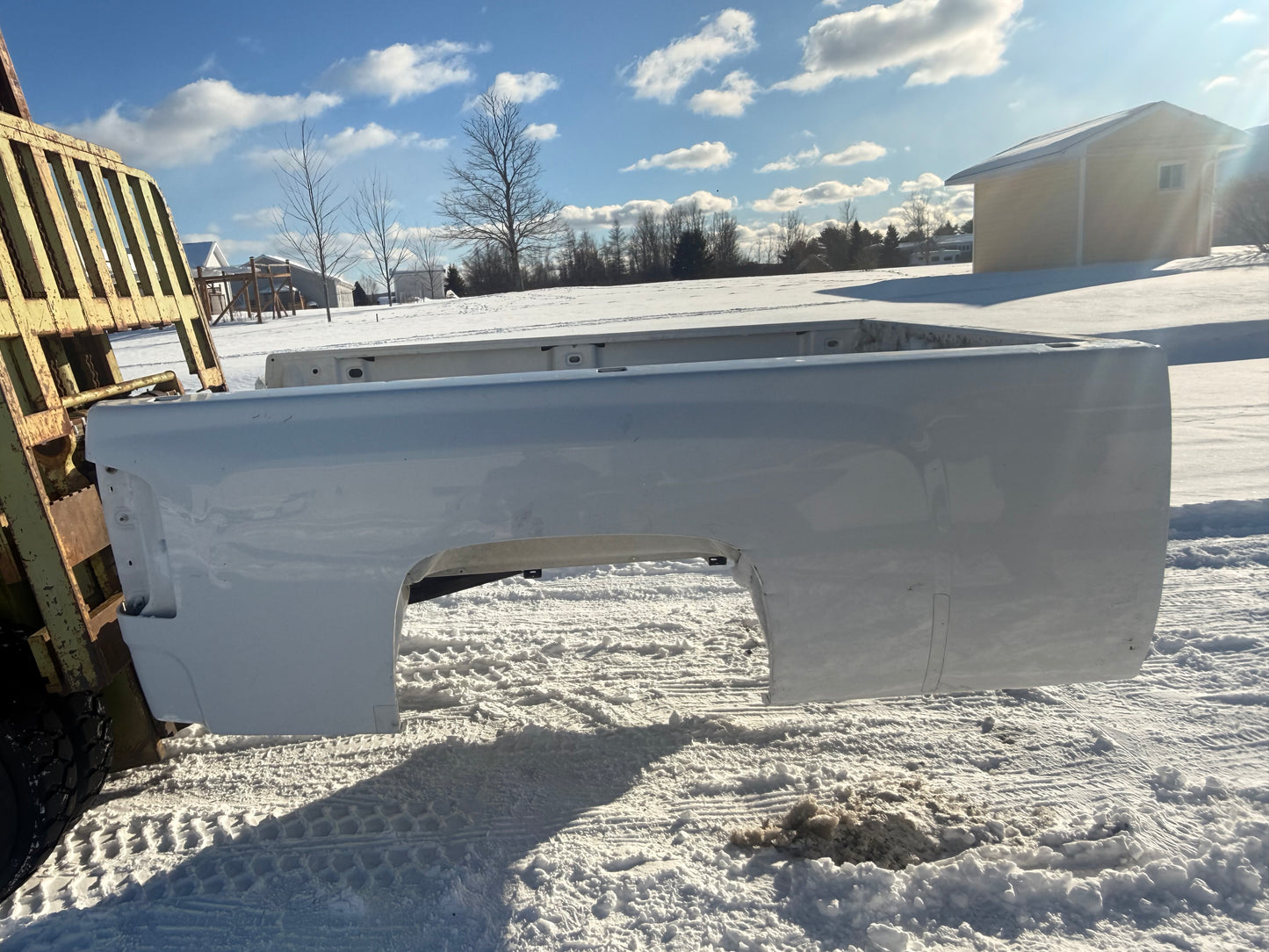 2007–2013 Chevrolet Silverado 1500/2500/3500 8ft Truck Box | White OEM Long Bed