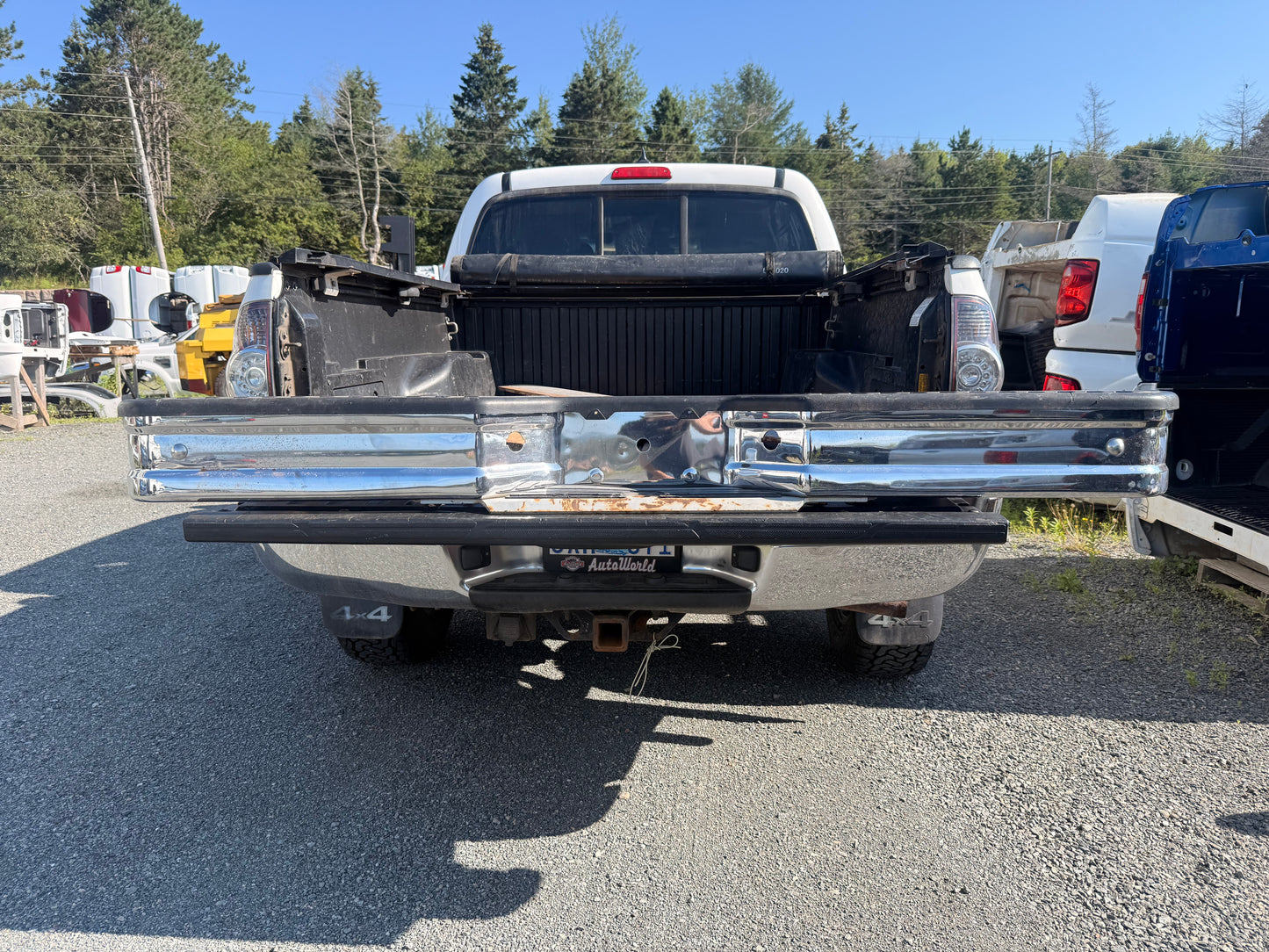 1987-1997 Ford F-150 F-250 F-350 OEM Chrome Rear Bumper