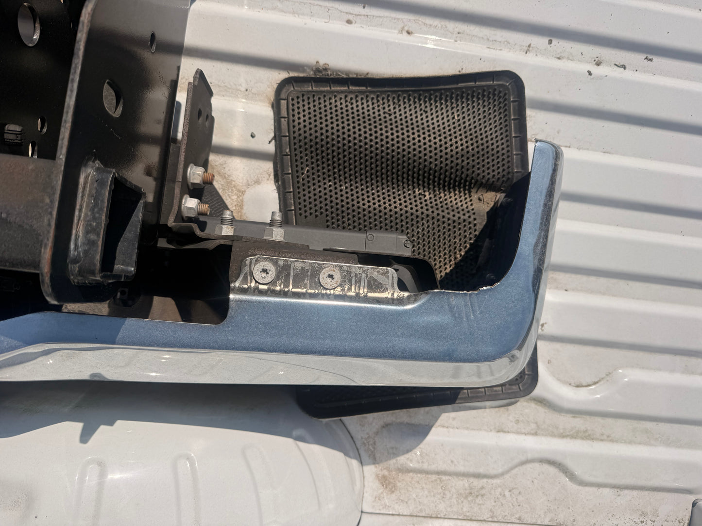 2017-2022 Ford F-250 F-350 F-450 Rear OEM Rear Chrome Bumper