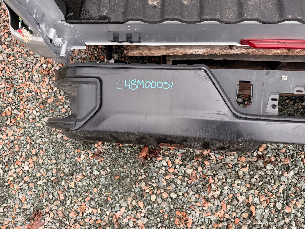 2019-2026 Chevrolet Silverado 1500 2500HD 3500HD OEM Painted Rear Bumper