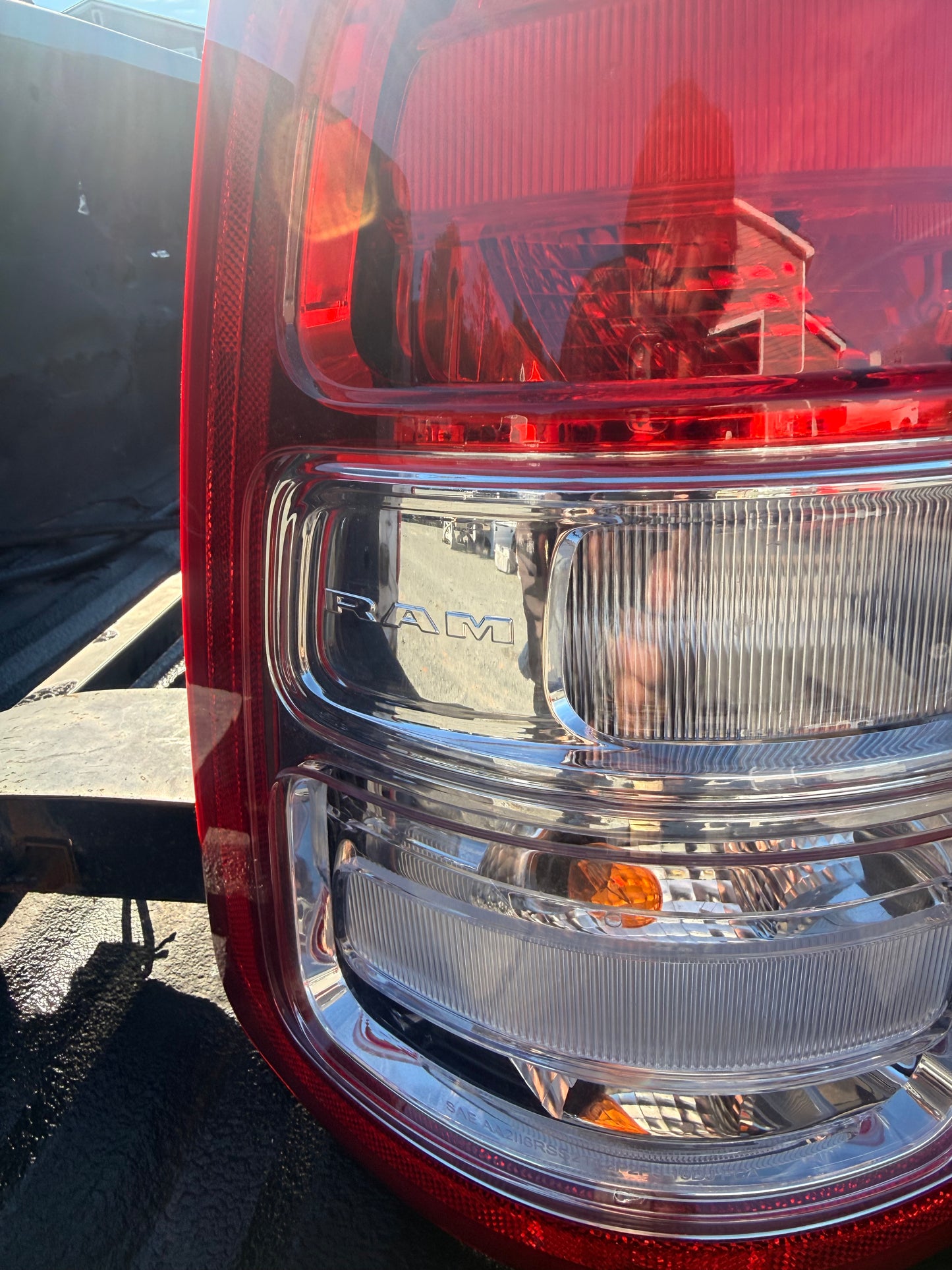2019–2024 Ram 2500 3500 4500 OEM Halogen Driver Side Tail Light