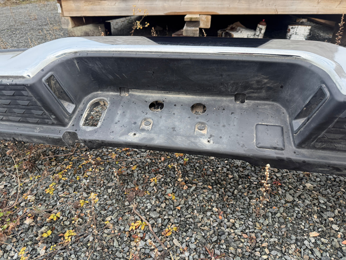 2019-2025 Dodge Ram 1500 2500 3500 Chrome Rear Bumper