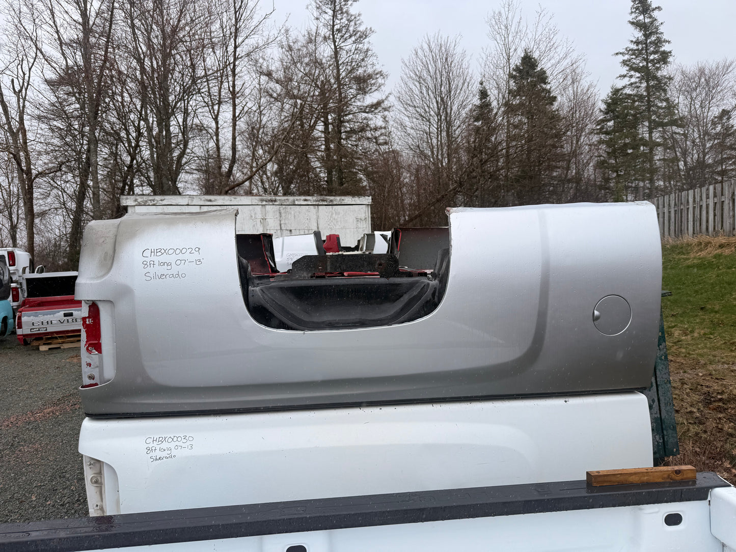 2007-2013 Chevrolet Silverado 1500 2500 3500 8ft Long Bed Truck Box