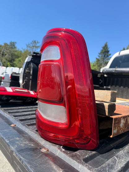 2019–2026 Ram 1500 OEM LED Passenger Side Tail Light with Blind Spot Monitoring