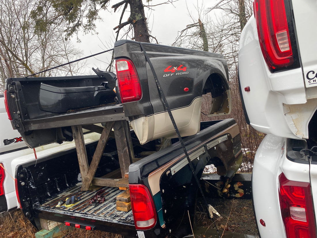 F350 Box Rails 1999-2010 Ford F-350 F-450 8ft Long Bed Dual Rear Wheel Truck Box – Raco