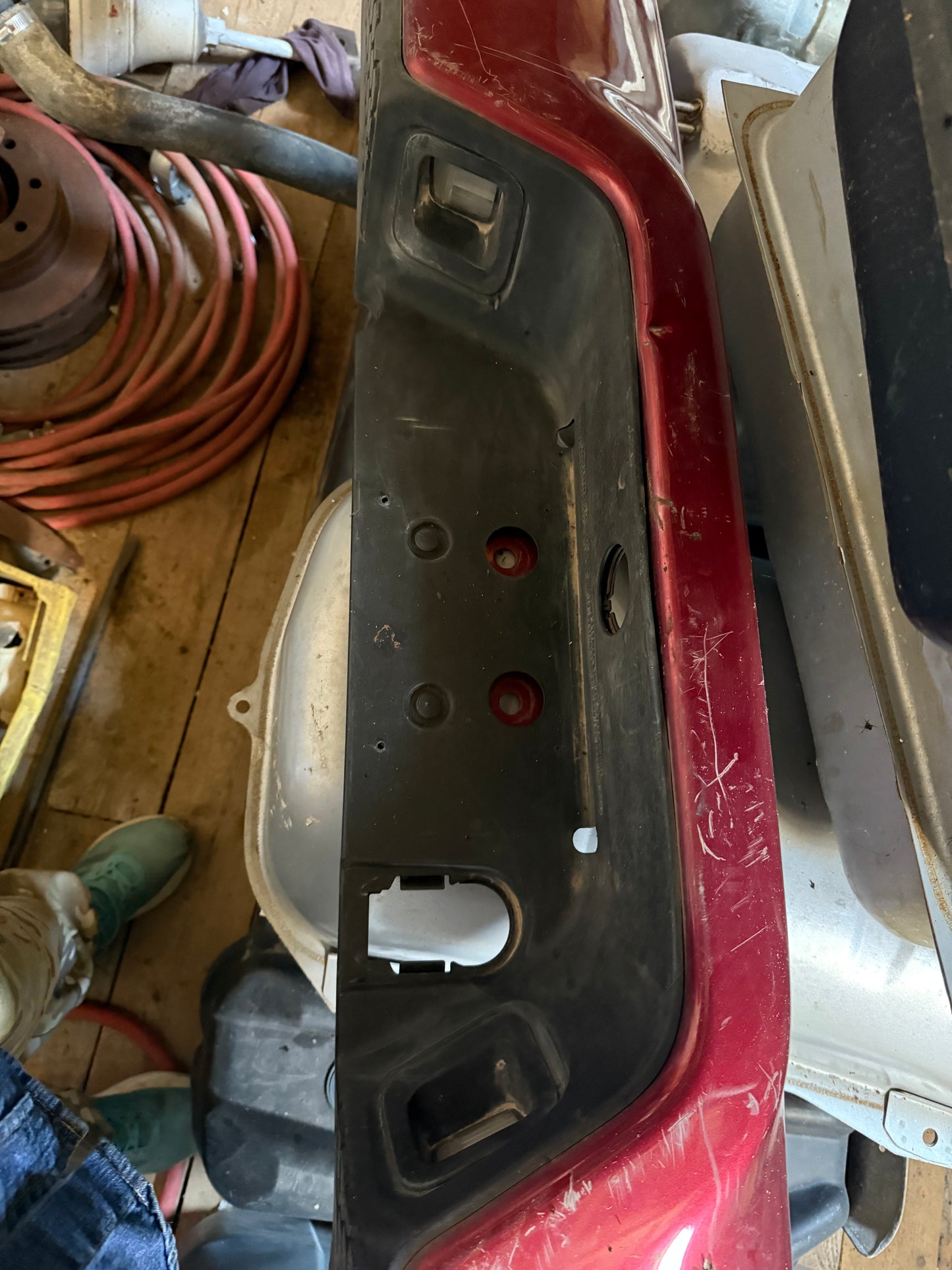 2009-2018 Dodge Ram 1500/2500/3500 Painted Rear Bumper