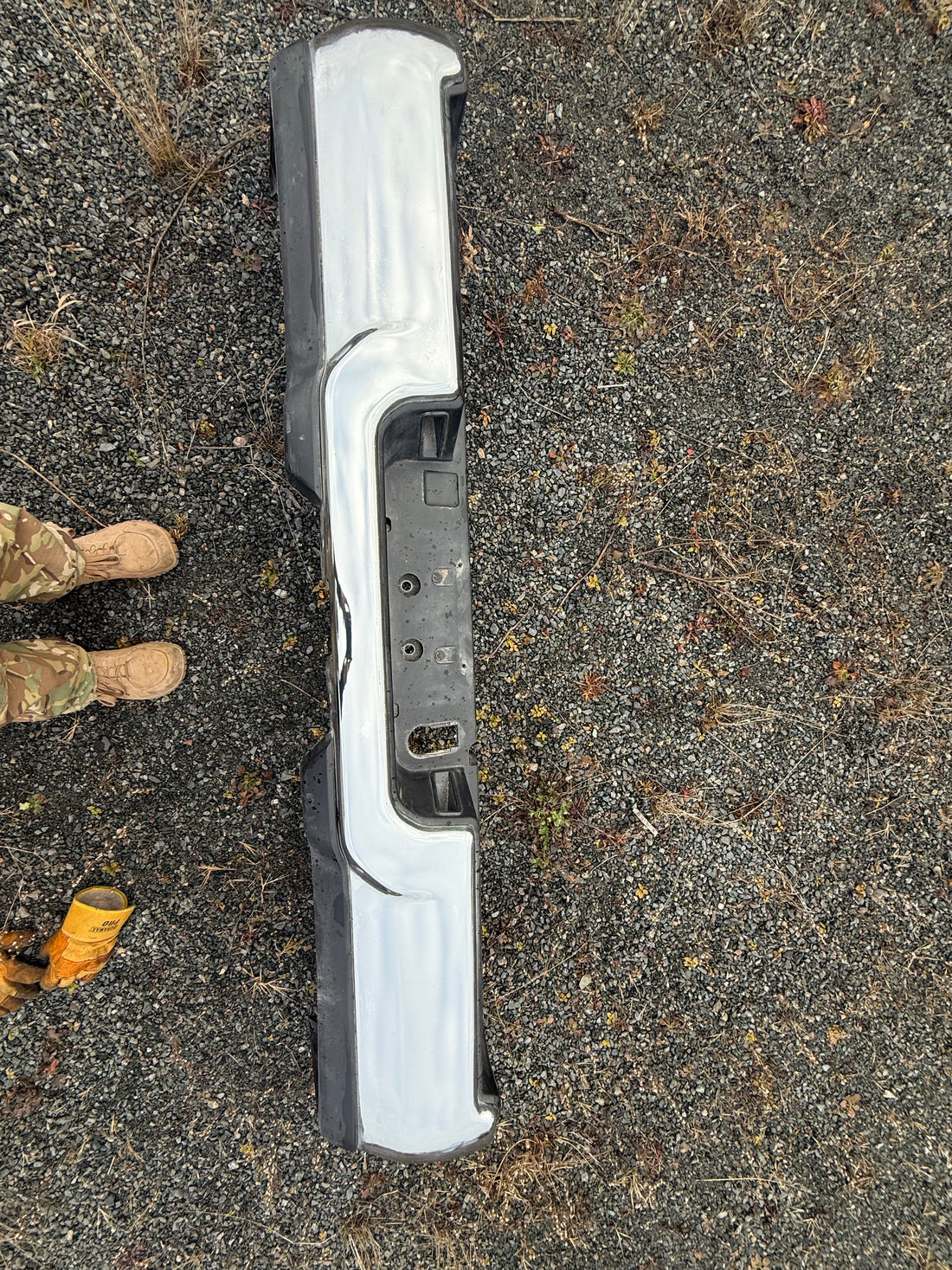 2019-2025 Dodge Ram 1500 2500 3500 Chrome Rear Bumper