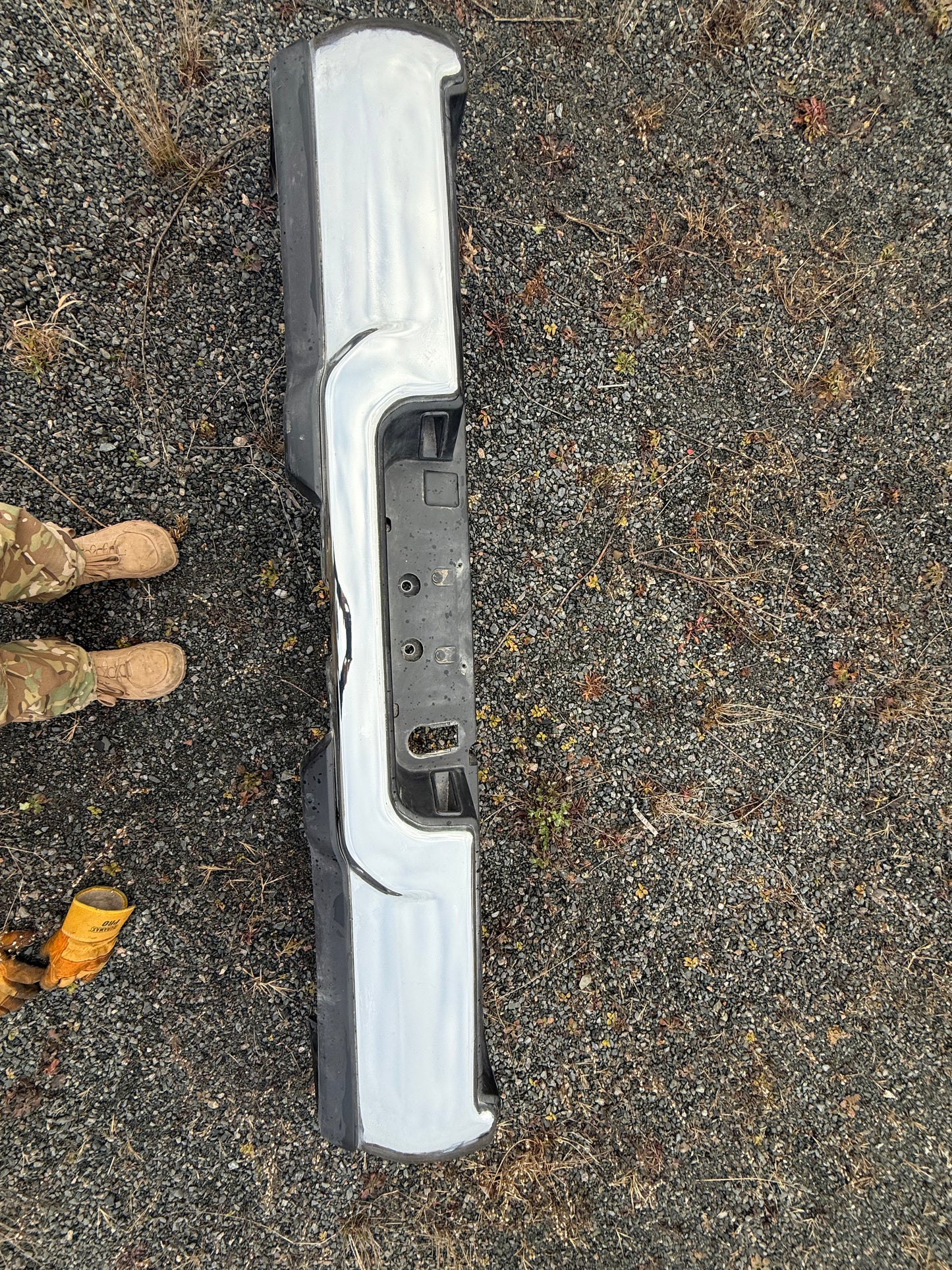 2019-2025 Dodge Ram 1500 2500 3500 Chrome Rear Bumper