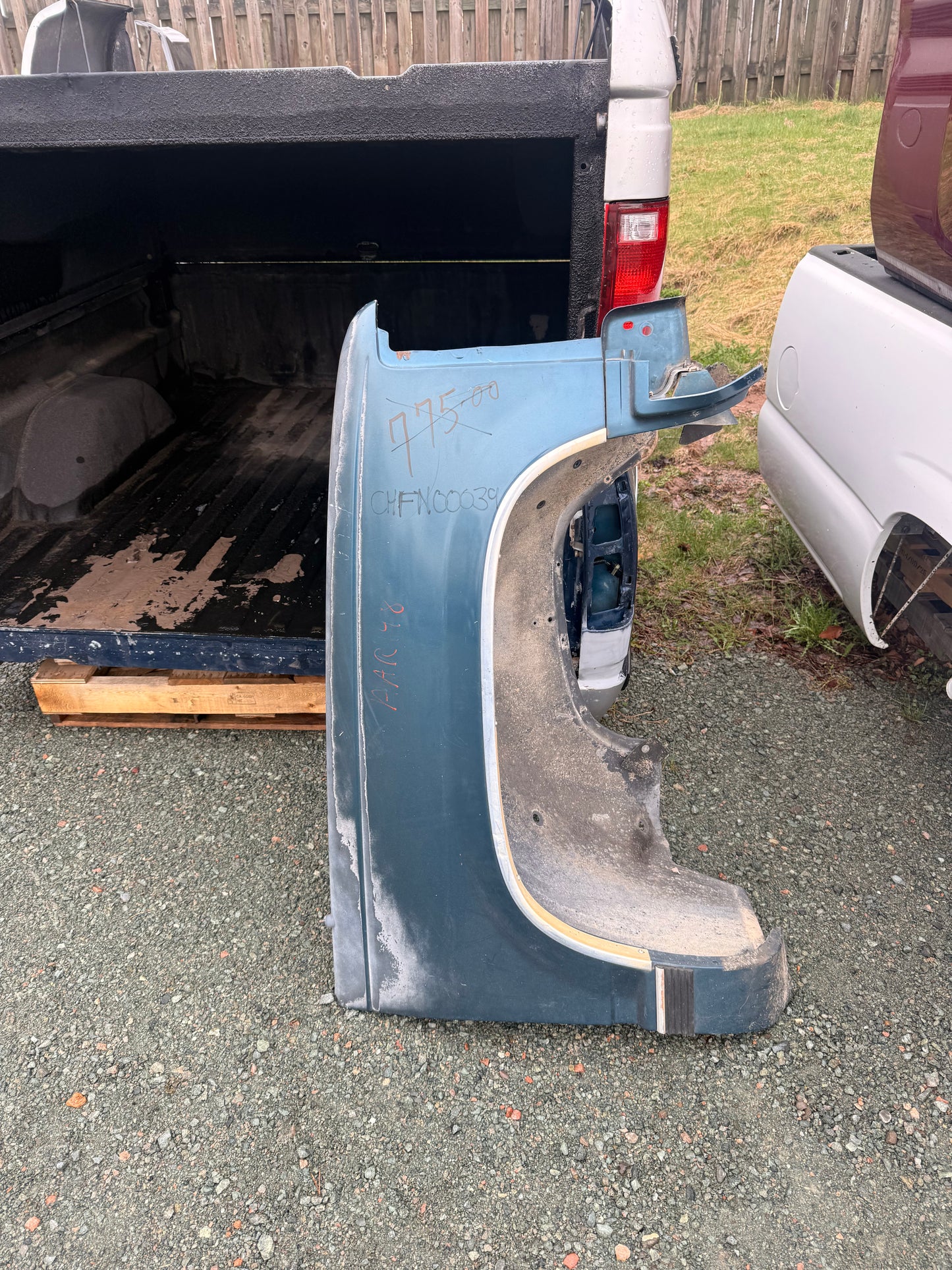 1988–1998 Chevrolet C/K Series Front Fenders Copy