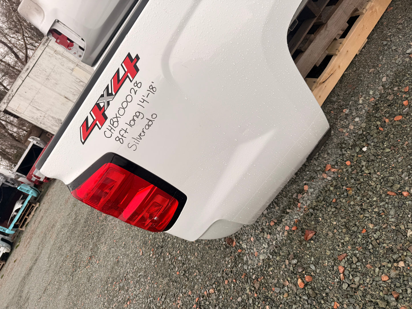 2014–2019 Chevrolet Silverado 1500 2500 3500 8ft Long Bed Truck Box