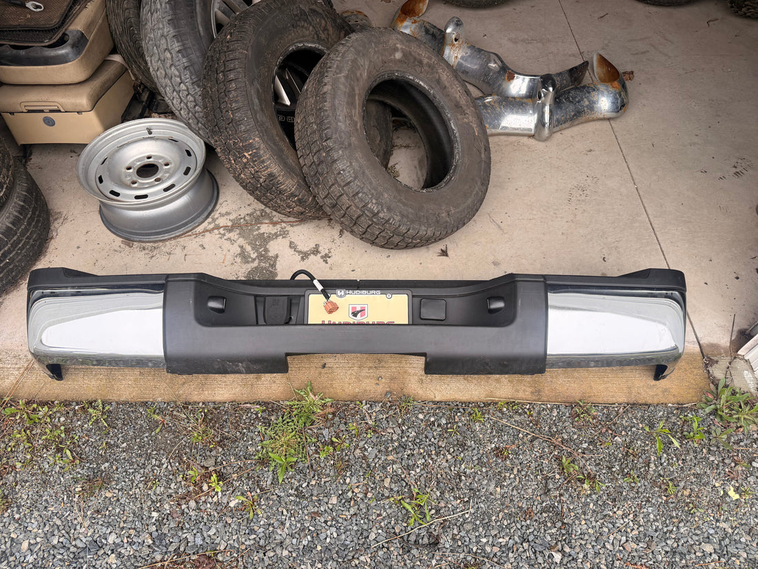 2007-2013 GMC Sierra OEM Chrome Rear Bumper